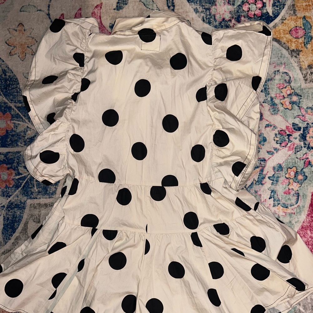 Umgee Polka Dot Ruffle Romper - Picture 6 of 6